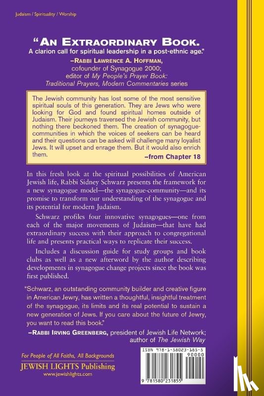 Schwarz, Rabbi Sidney - Finding a Spiritual Home