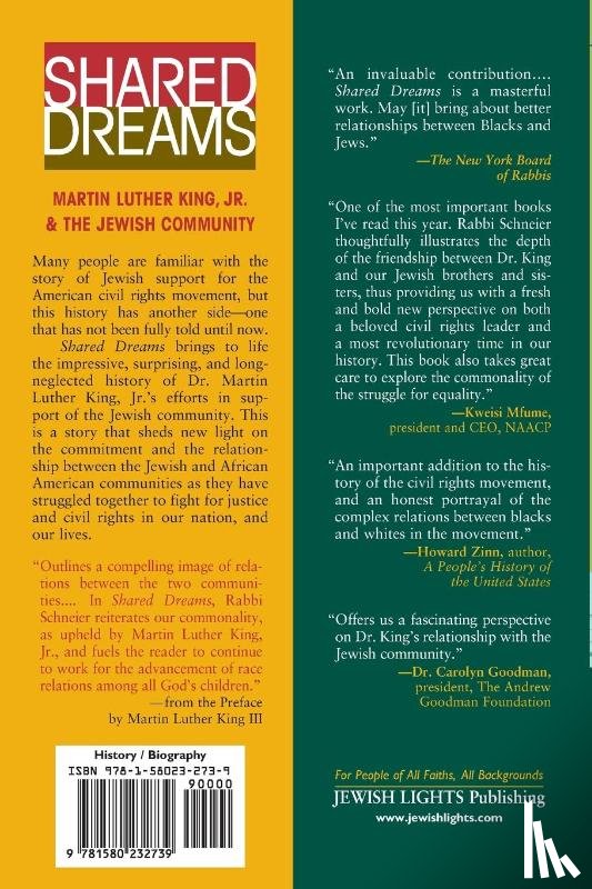 Schneier, Rabbi Marc, III, Martin Luther King - Shared Dreams