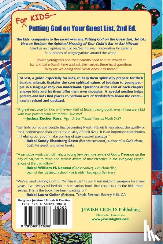 Salkin, Jeffrey K. - For Kids, Putting God on Your Guest List