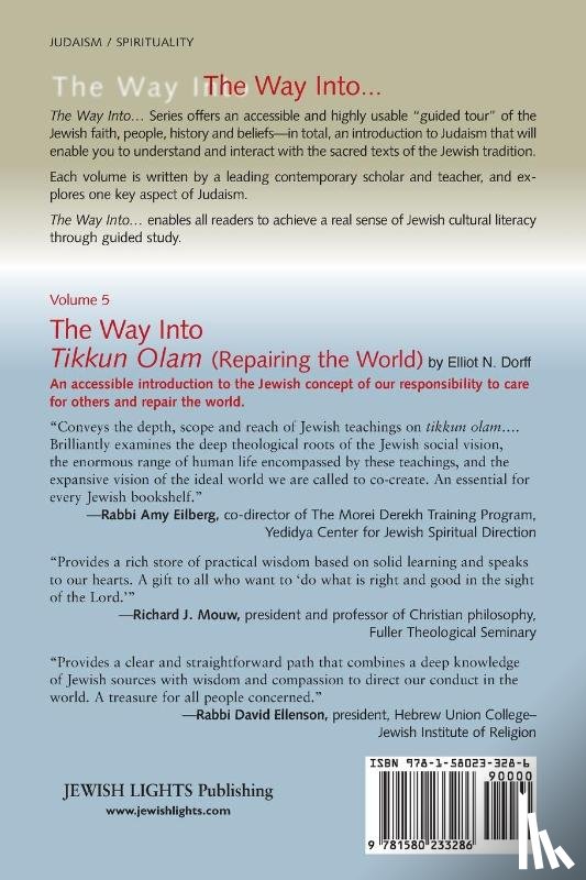 Dorff, Elliot N. - Way into Tikkun Olam