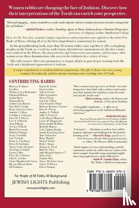  - Womens Torah Commentary