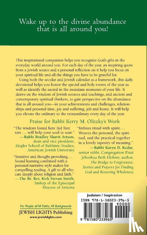 Olitzky, Kerry M. - Life'S Daily Blessings