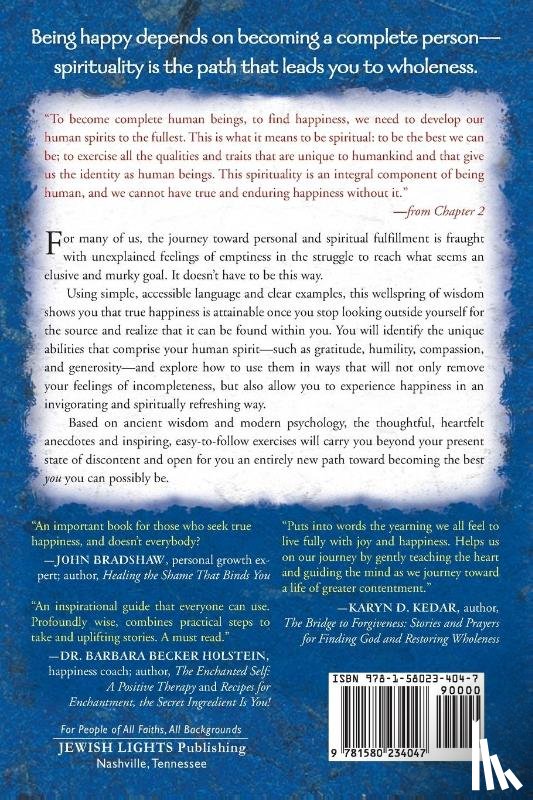 Twerski, Abraham J. - Happiness and the Human Spirit