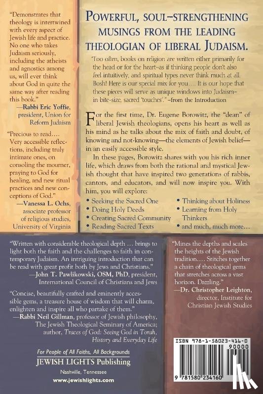 Borowitz, Eugene B. - A Touch of the Sacred