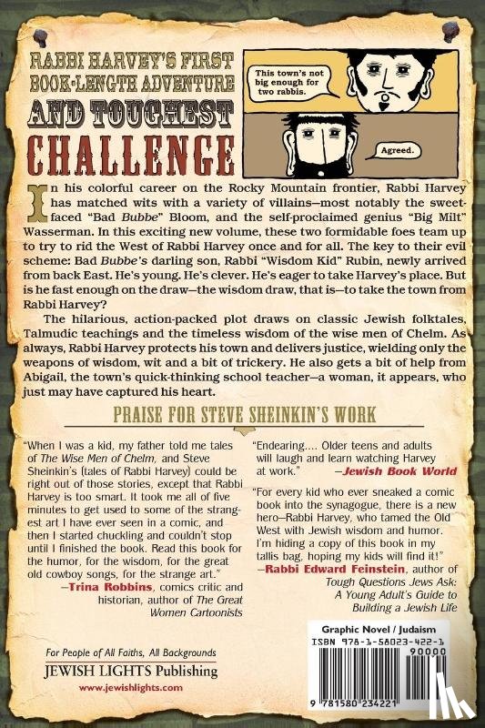 Sheinkin, Steve - Rabbi Harvey vs the Wisdom Kid