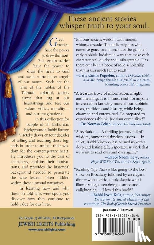 Visotzky, Rabbi Burton L. (Rabbi Burton L. Visotzky) - Sage Tales