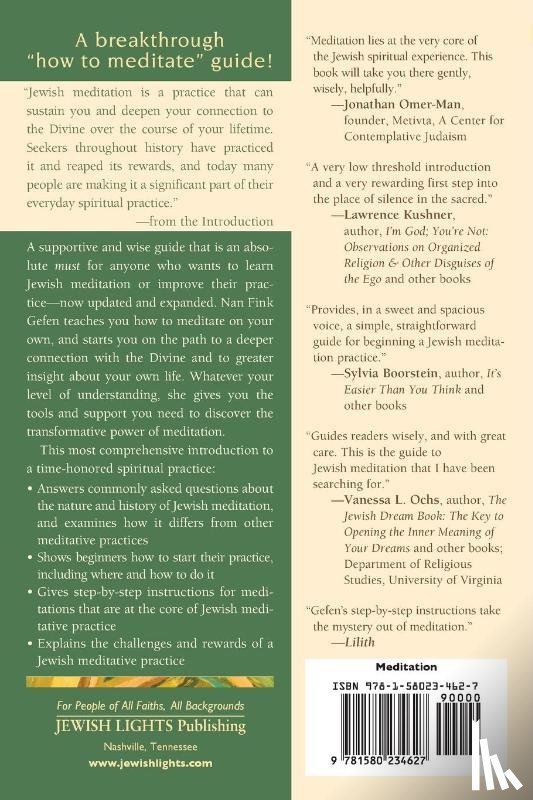 Gefen, Nan Fink - Discovering Jewish Meditation