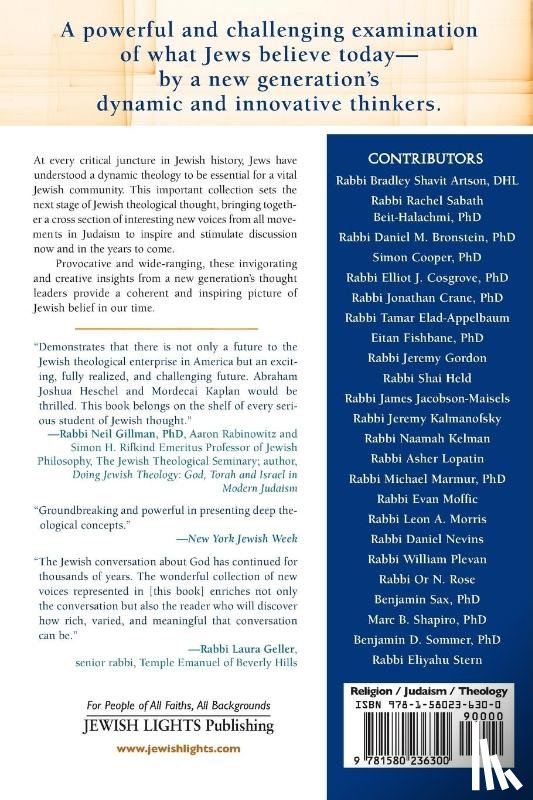  - Jewish Theology in Our Time