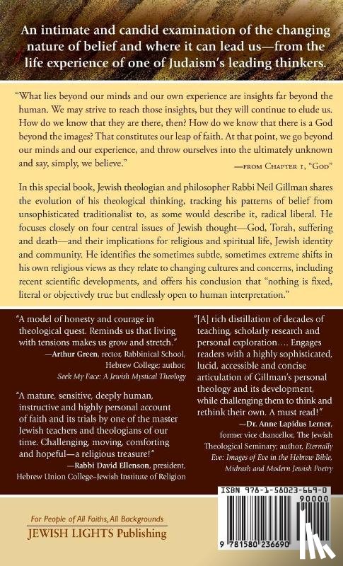 Gillman, Neil (Rabbi Neil Gillman) - Believing and its Tensions