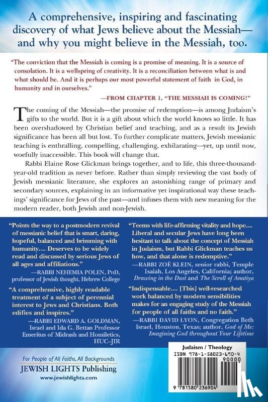 Glickman, Rabbi Elaine Rose (Rabbi Elaine Rose Glickman) - Messiah and the Jews