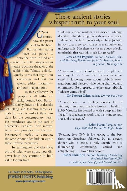 Visotzky, Rabbi Burton L. (Rabbi Burton L. Visotzky) - Sage Wisdom