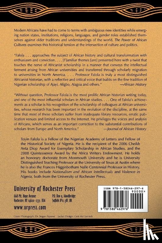 Falola, Toyin - The Power of African Cultures