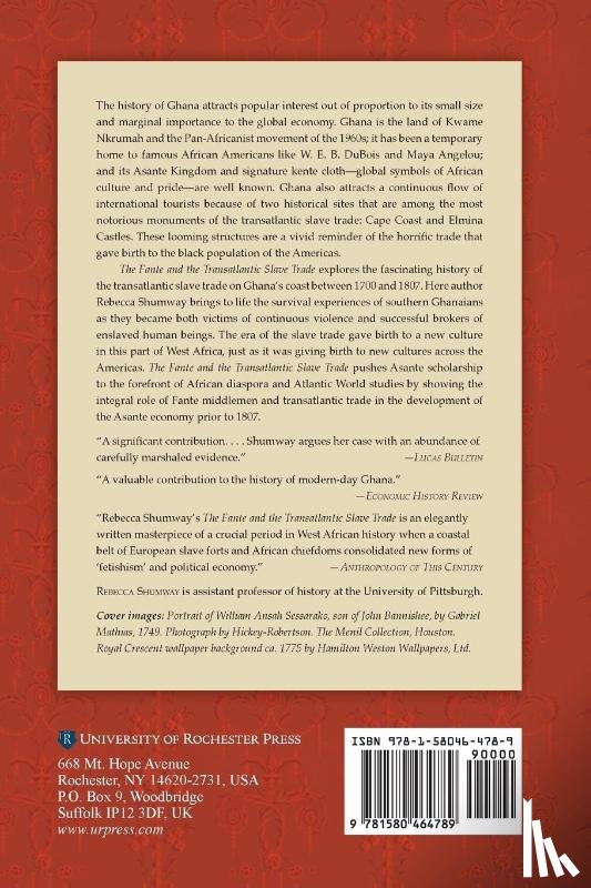 Shumway, Rebecca (Customer) - The Fante and the Transatlantic Slave Trade