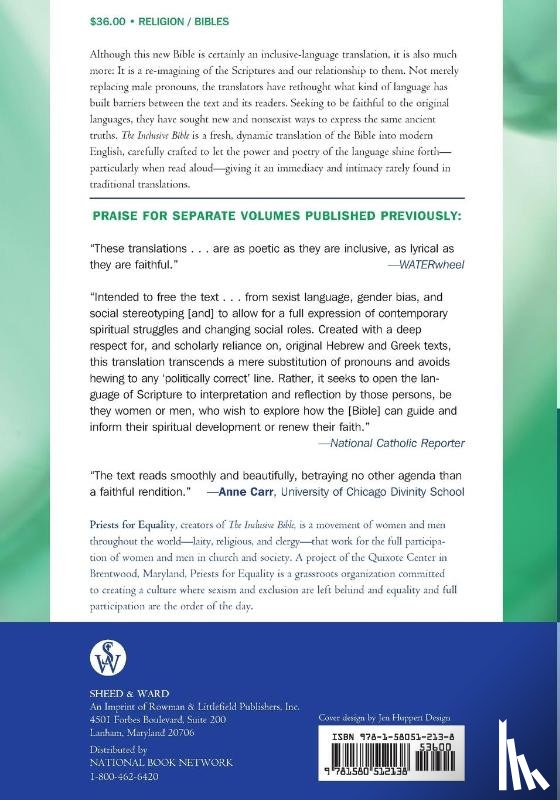 Priests for Equality - The Inclusive Bible