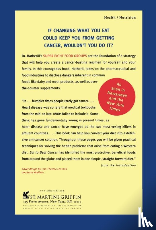 Hatherill, J. Robert - Eat to Beat Cancer