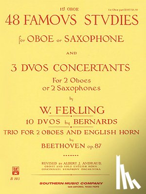 Ferling, Franz Wilhelm, Andraud, Albert - 48 FAMOUS STUDIES (1ST & 3RD P