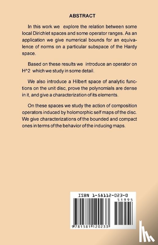 Silva, Jorge Nuno - Some Notes on the Theory of Hilbert Spaces of Analytic Functions of the Unit Disc