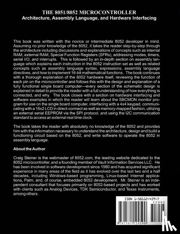 Steiner, Craig - The 8051/8052 Microcontroller