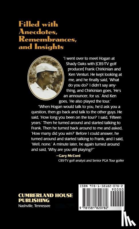 Towle, Mike - I Remember Ben Hogan