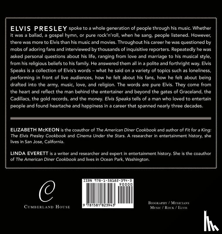 McKeon, Elizabeth, Everett, Linda - Elvis Speaks