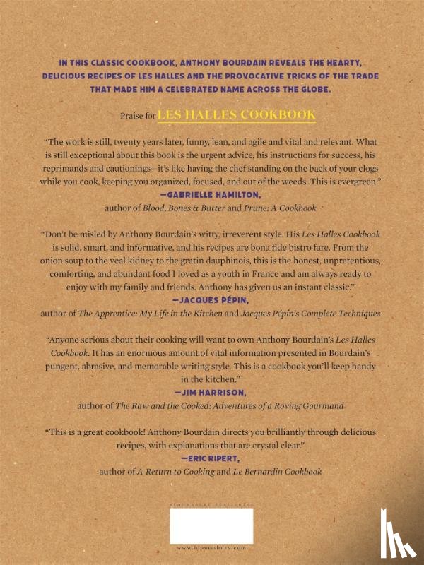 Bourdain, Anthony - Bourdain, A: Anthony Bourdain's Les Halles Cookbook