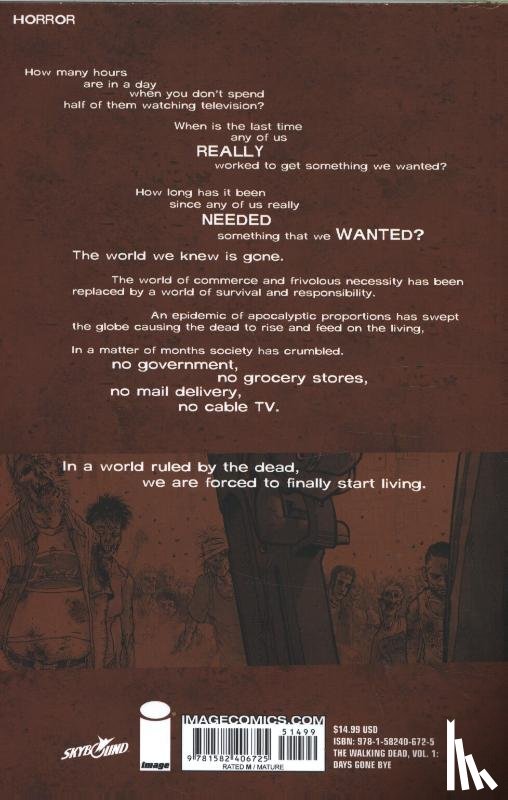 Kirkman, Robert - The Walking Dead Volume 1: Days Gone Bye