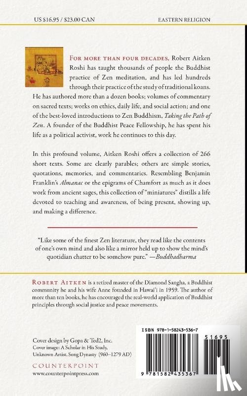 Aitken, Robert, Foster, Nelson - Miniatures of a Zen Master