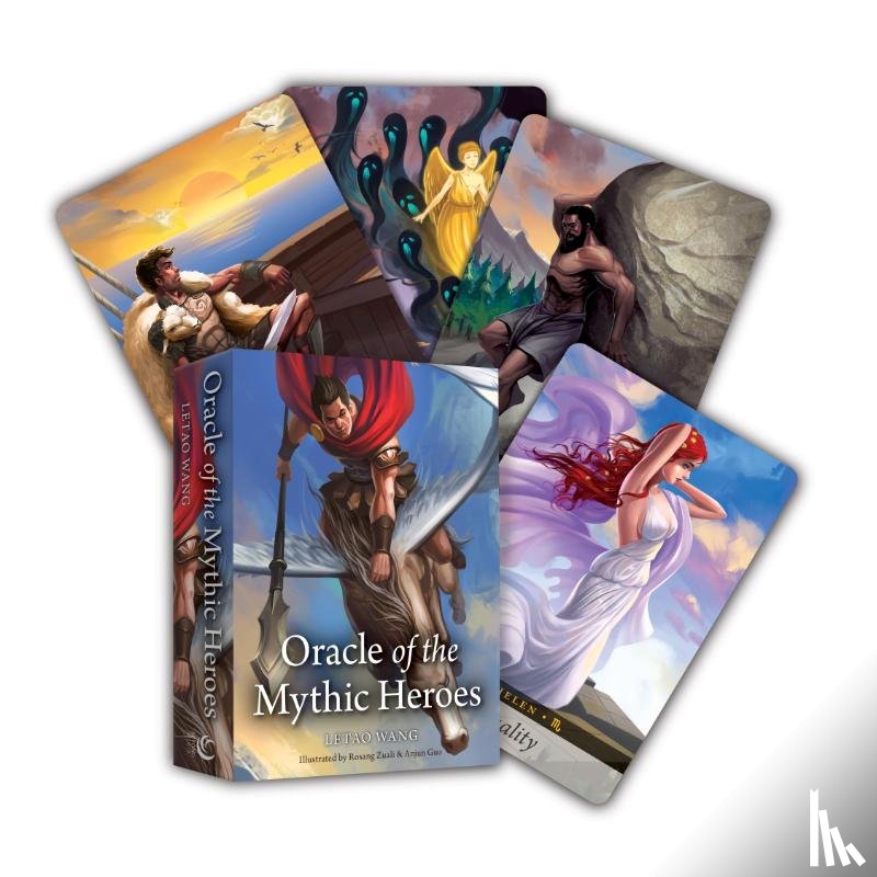 Wang, Letao - Oracle of the Mythic Heroes: A 40-Card Deck and Guidebook