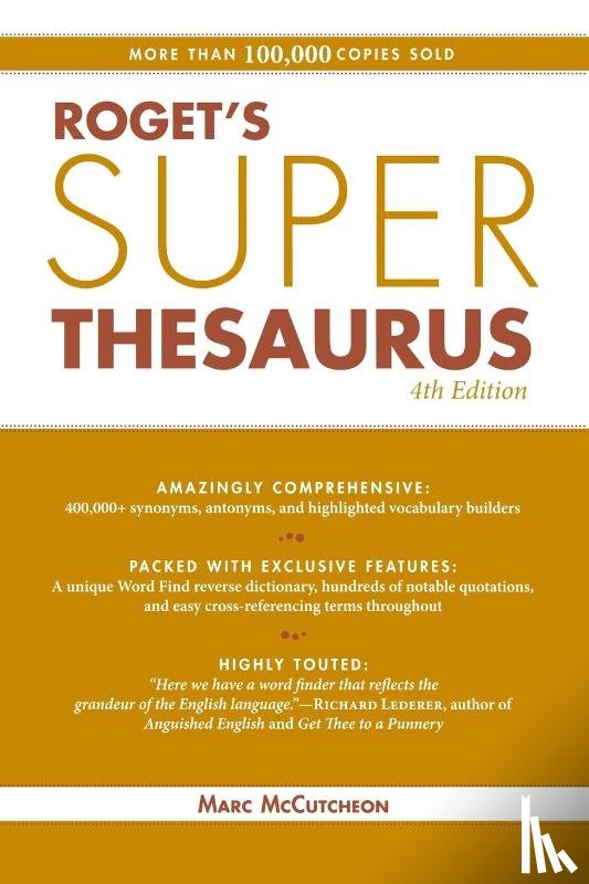 McCutcheon, Marc - Roget's Super Thesaurus