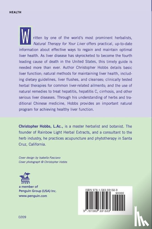 Hobbs, Christopher - Natural Therapy for Your Liver