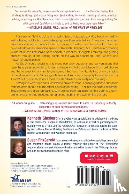 Ginsburg, Kenneth (Kenneth Ginsburg ), Fitzgerald, Susan (Susan Fitzgerald) - Letting Go with Love and Confidence