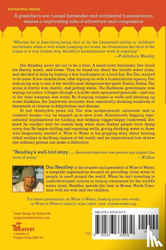 Hendley, Doc - Wine to Water