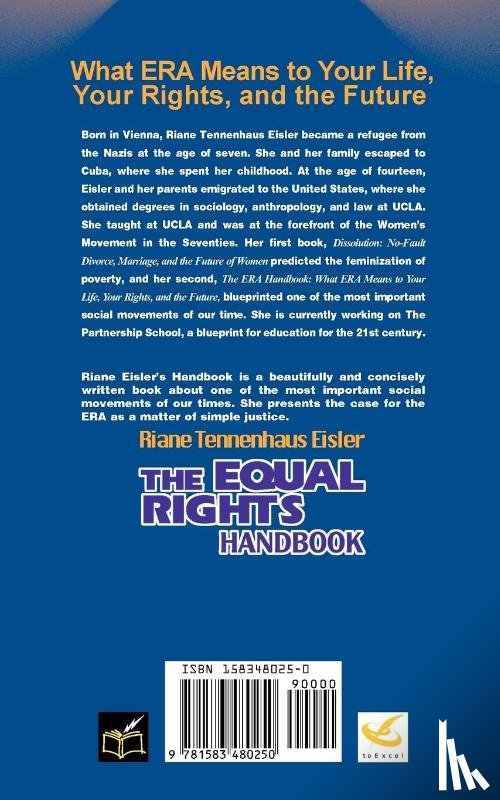 Eisler, Riane Tennenhaus - The Equal Rights Handbook
