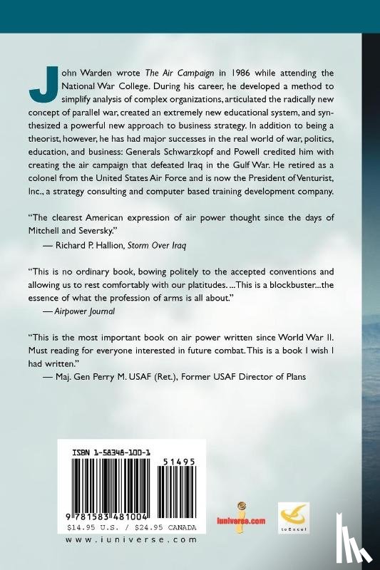 Warden, John A - The Air Campaign
