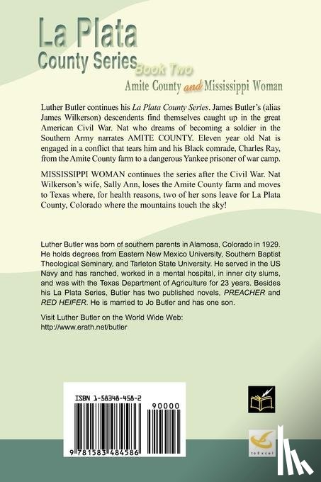 Butler, Luther - Amite County and Mississippi Woman