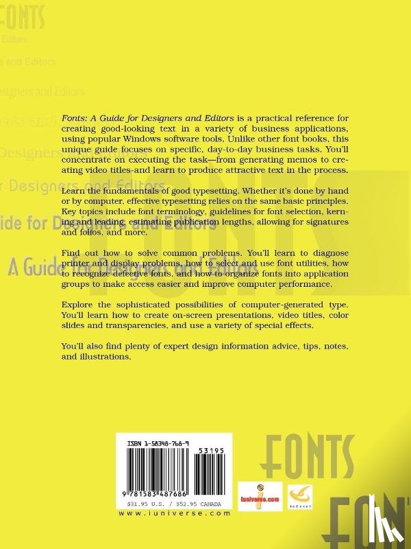 Jones, Gerald E - Fonts