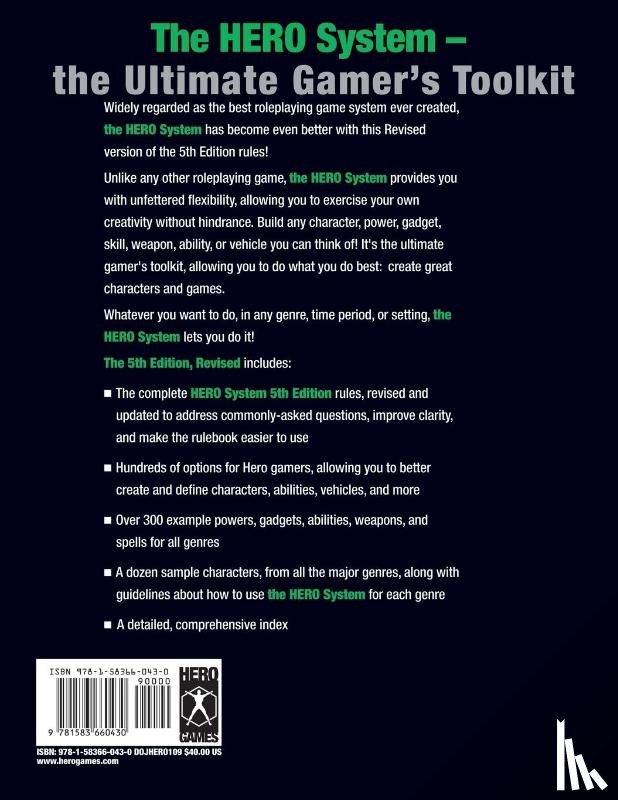 Long, Steven S - Hero System 5th Edition, Revised