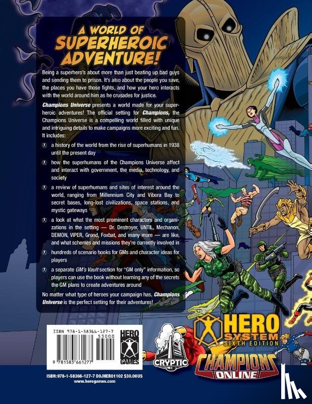 Long, Steven S, Watts, Darren - Champions Universe