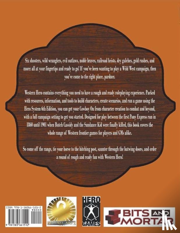 Taylor, Christopher R - Western Hero