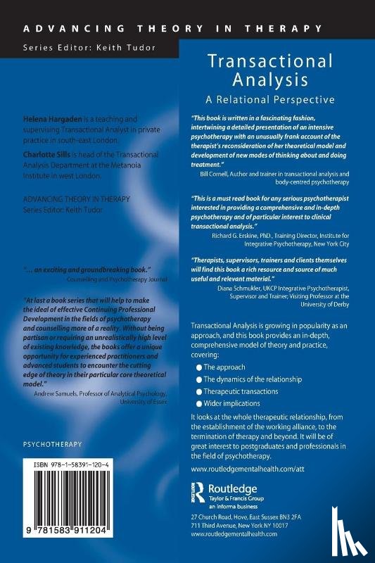 Hargaden, Helena, Sills, Charlotte - Transactional Analysis