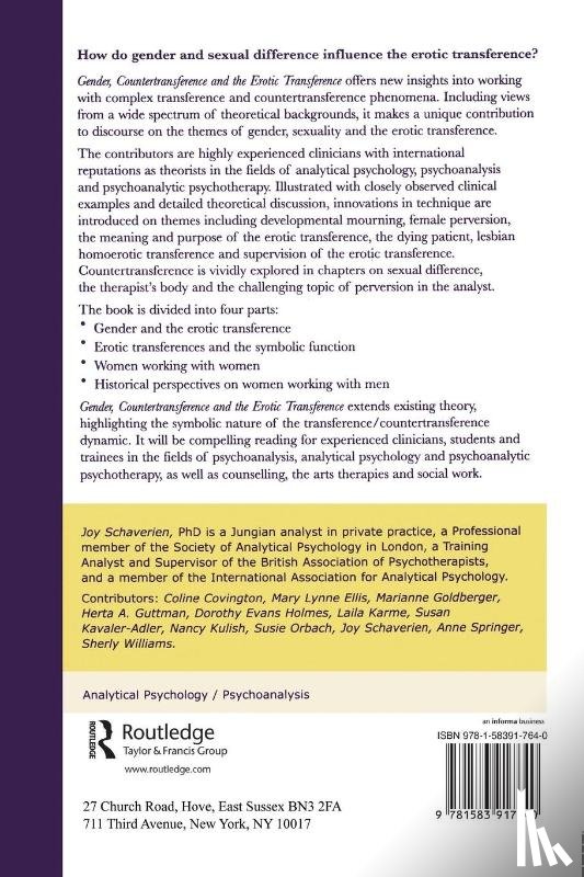 - Gender, Countertransference and the Erotic Transference