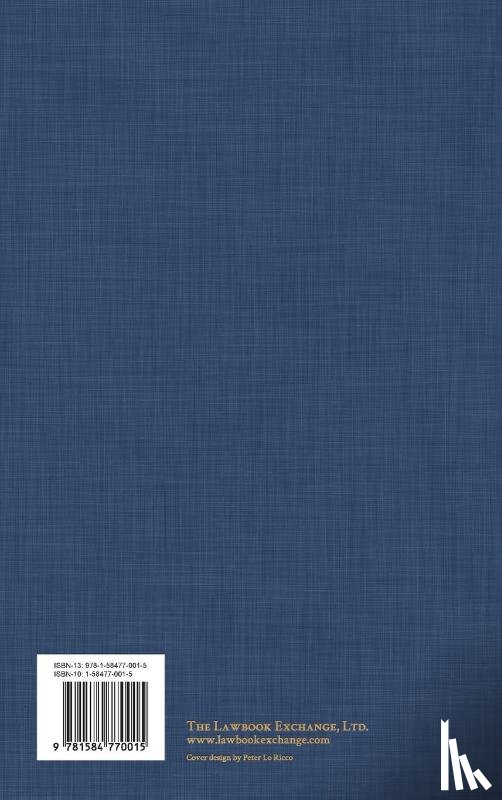 Langdell, C C - A Selection of Cases on the Law of Contracts with References and Citations