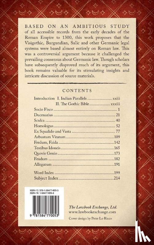 Wiener, Leo - Commentary to the Germanic Laws and Mediaeval Documents [1915]