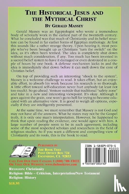 Massey, Gerald, Tice, Paul - The Historical Jesus and the Mythical Christ