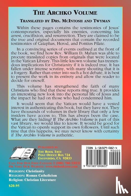 Tice, Paul - The Archko Volume