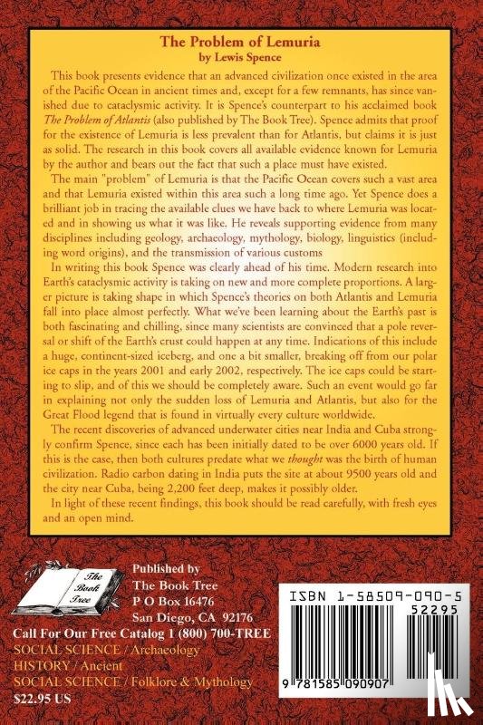 Spence, Lewis - The Problem of Lemuria