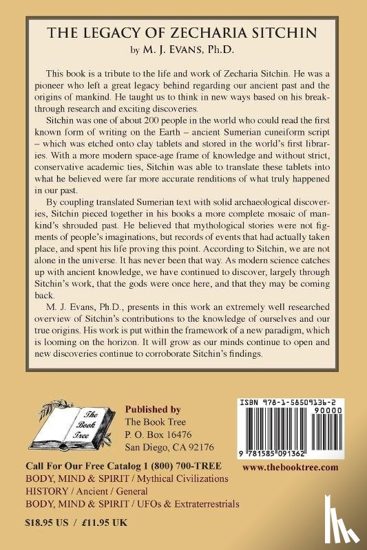 Evans, M. J. - The Legacy of Zecharia Sitchin