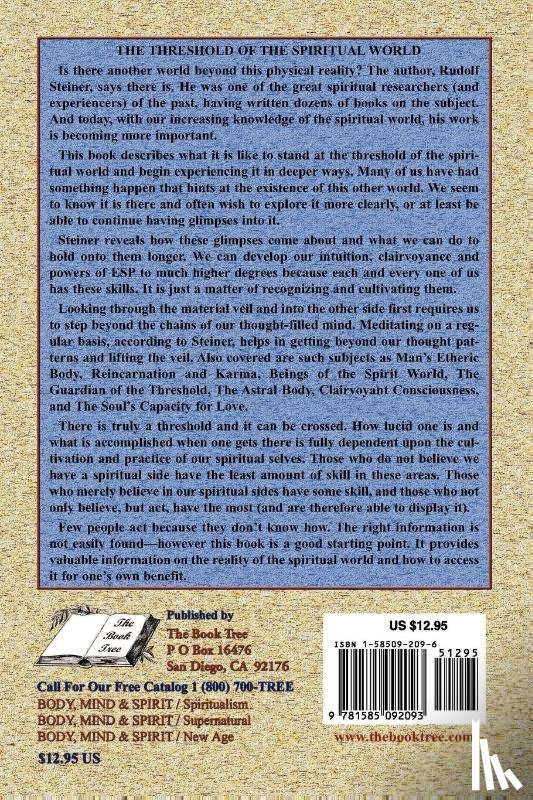 Steiner, Rudolf - The Threshold of the Spiritual World