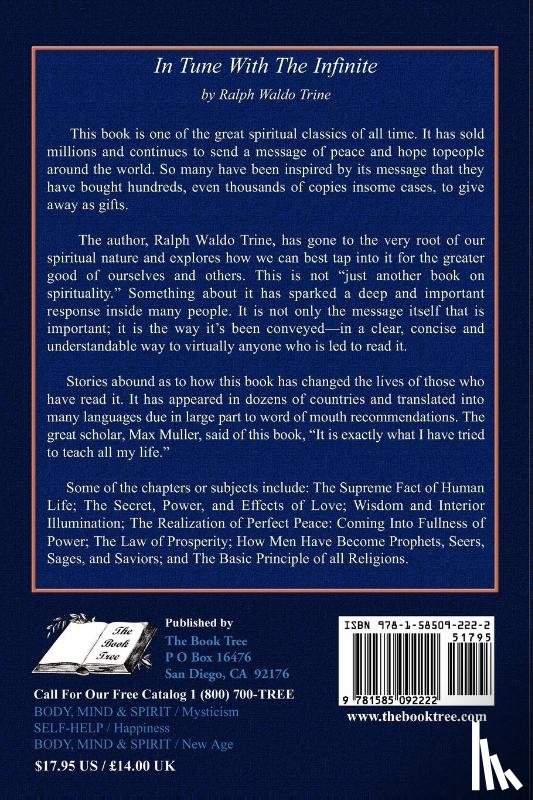 Trine, Ralph Waldo, Tice, Paul - In Tune with the Infinite