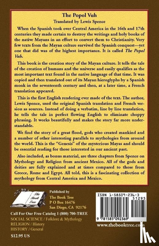 Spence, Lewis - The Popol Vuh